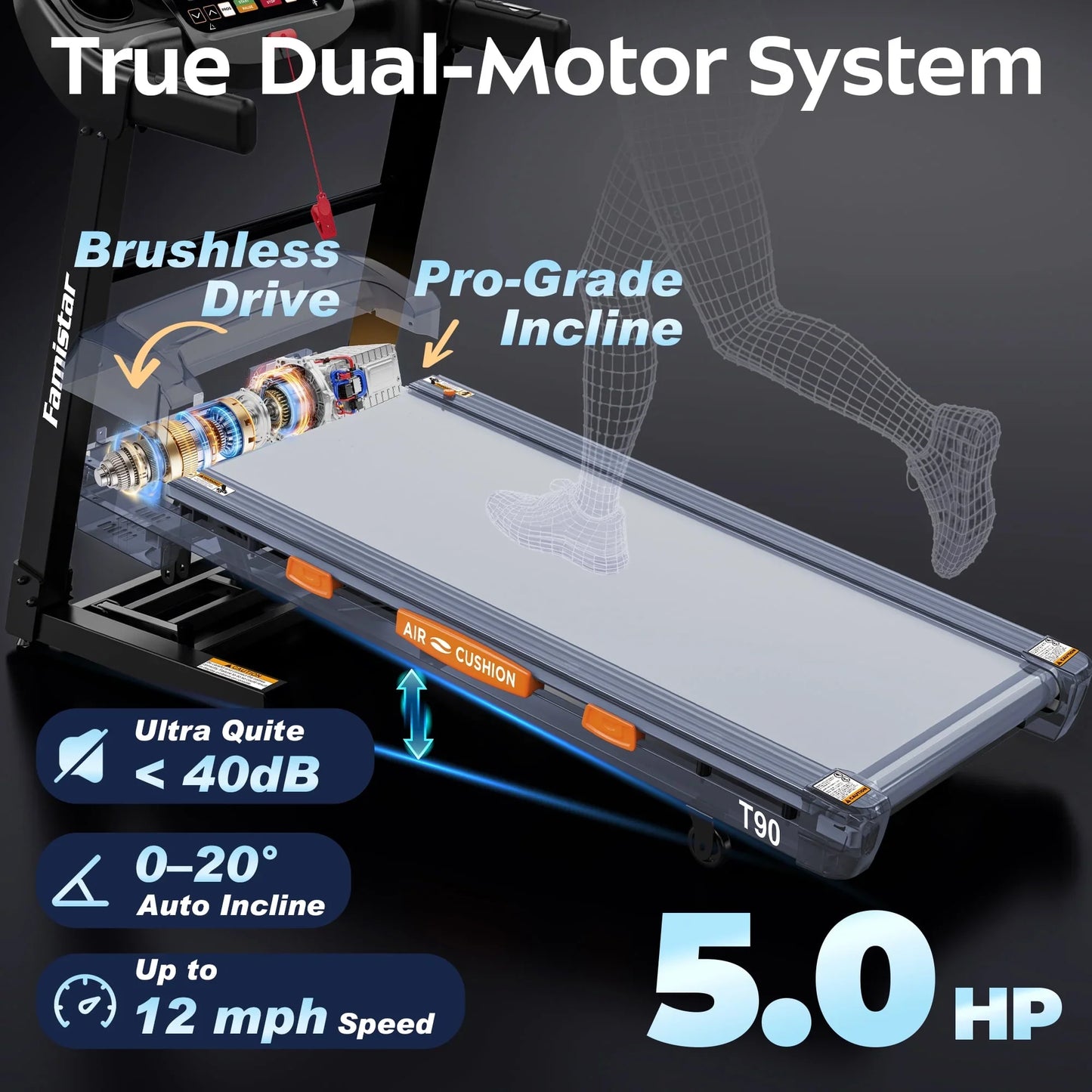 Cardio Indoor treadmill Intuition T1000