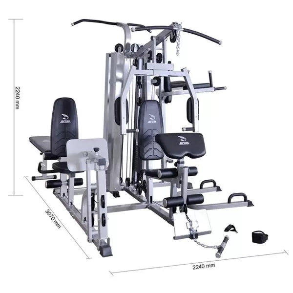 6 Stations Multi Functional Gym Equipment
