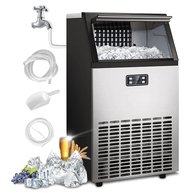 HZB-60AL – 60kg/24hr Square Ice Making Machine