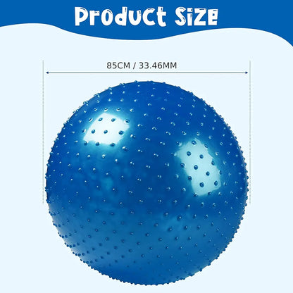 Spike Gym Yoga Exercise Ball – 85cm Anti-Burst