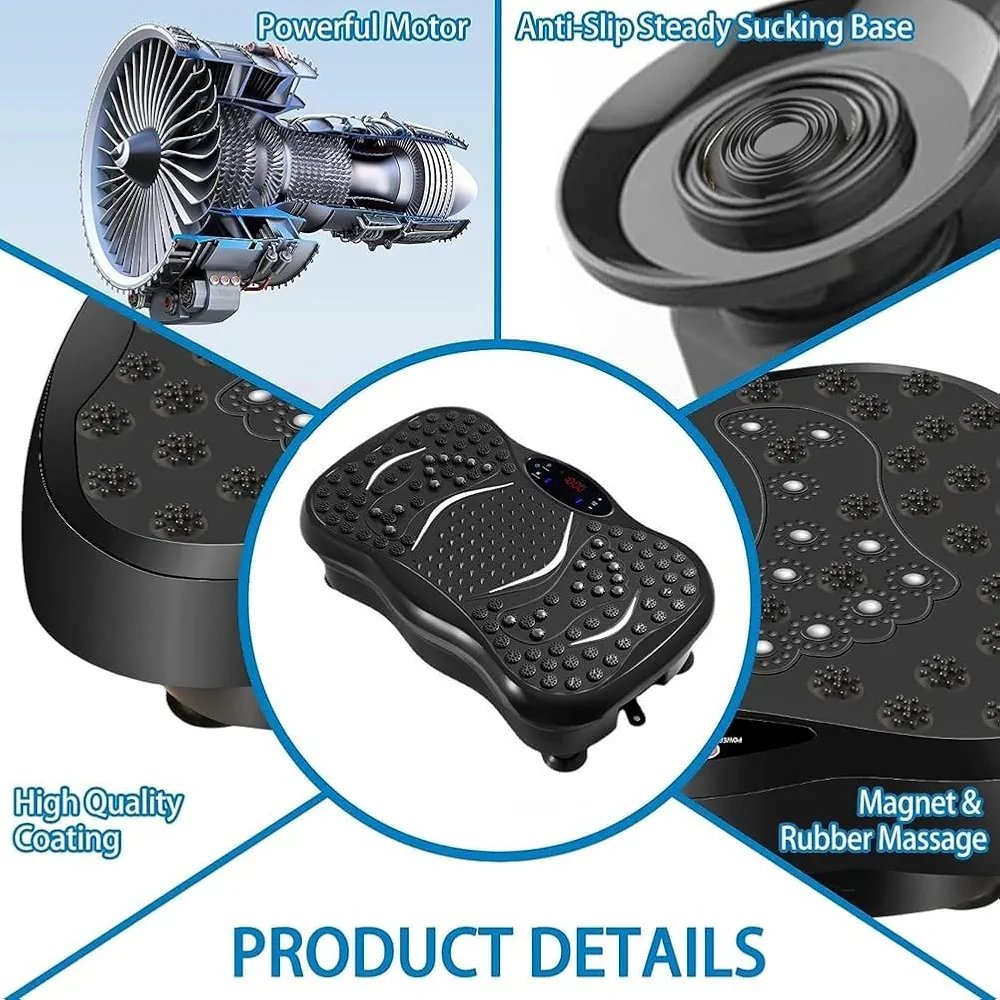 Full Body Massage Vibration Plate with Bluetooth