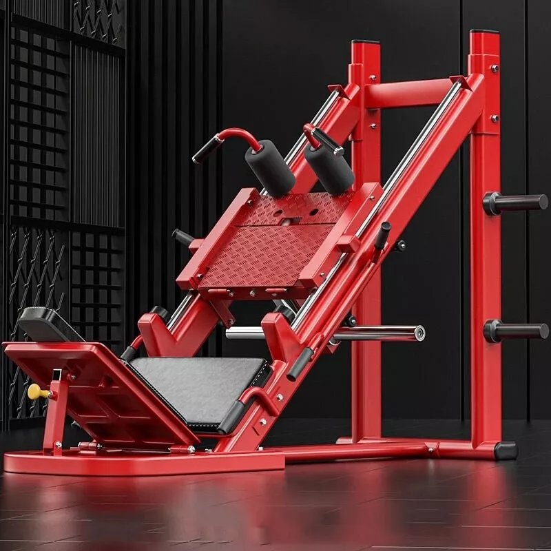 Leg Press Hack Squat Machine Combo Commercial Heavy Duty Leg Exercise