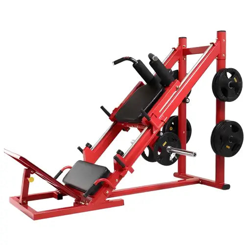 Leg Press Hack Squat Machine Combo Commercial Heavy Duty Leg Exercise