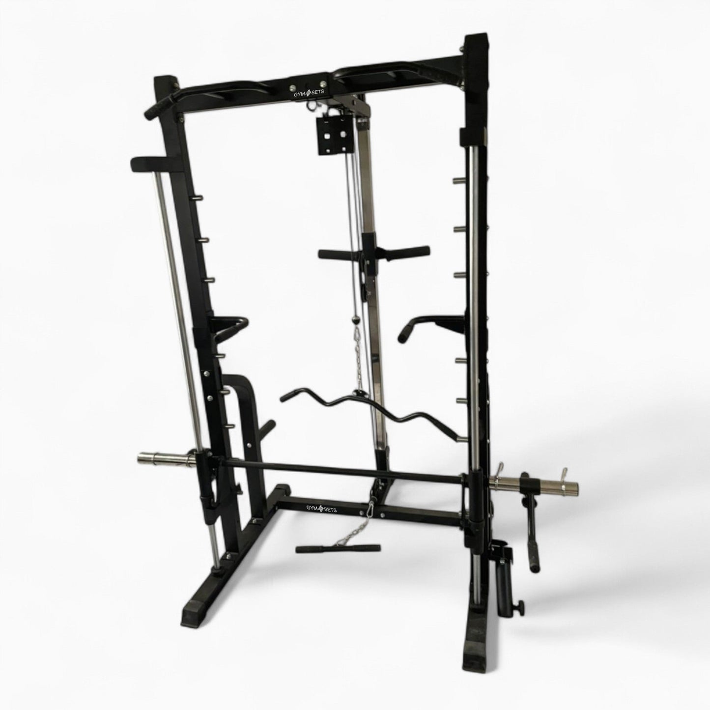 Semi Commercial Power Rack with Smith Machine & Cable System