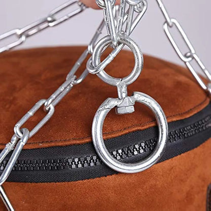 Vintage Boxing, Kickboxing Punching Bag for Muay Thai & Martial Arts