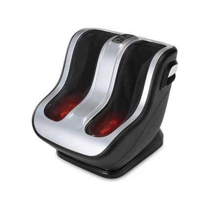 Foot and Calf Massager with Heat – Shiatsu Kneading & Rolling Machine