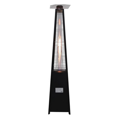 Pyramid Patio Gas Heater Matte black