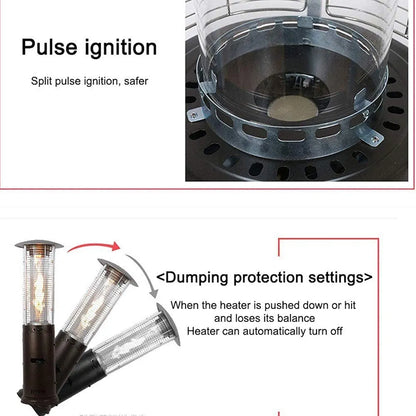 Lifestyle Cylinder Patio Heater