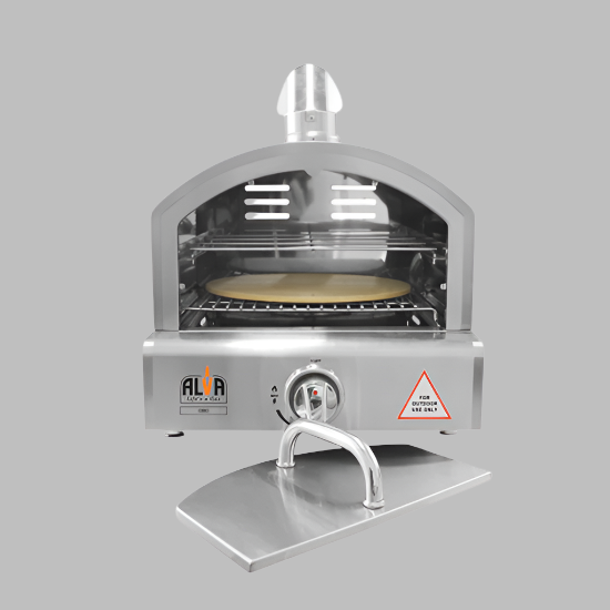Cibo Stainless Steel Gas Pizza Oven