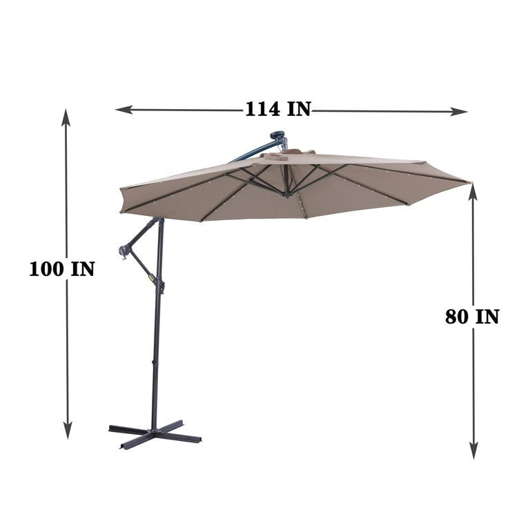 Cantilever Umbrella – Patio & Backyard Shade Canopy