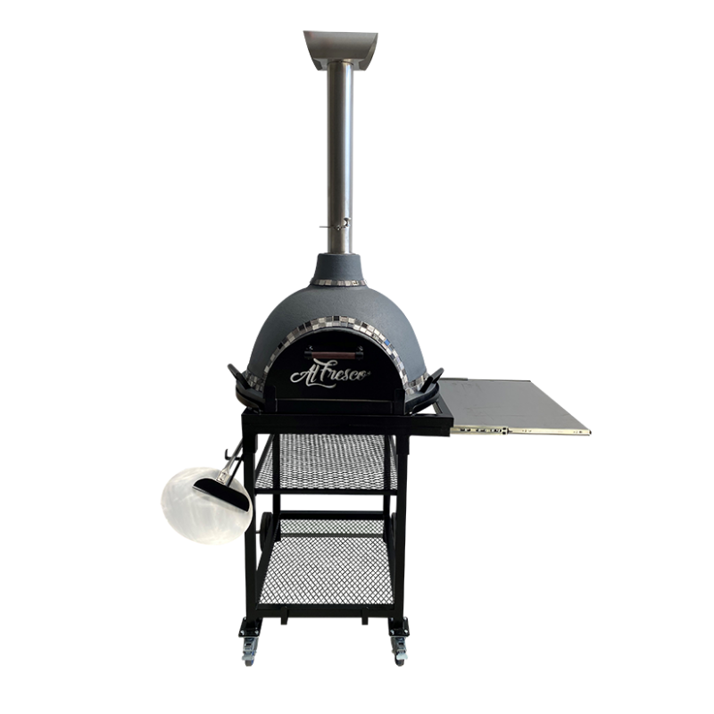 Alfresco Magnifique Wood-Fire Pizza Oven with Stand