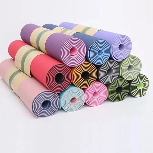 Yoga Training Exercise Gym Mats (Non-Slip Double Sided)