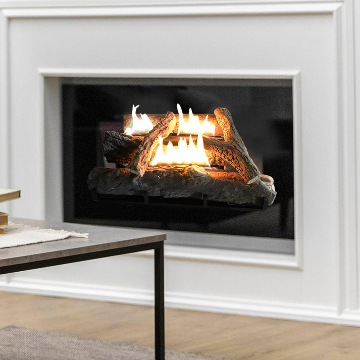 Alva Log Fireplace Gas Heater