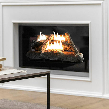 Alva Log Fireplace Gas Heater