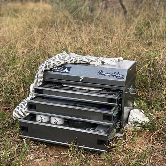 Epic Leisure Camping Kitchen – 4 Person Standard Set