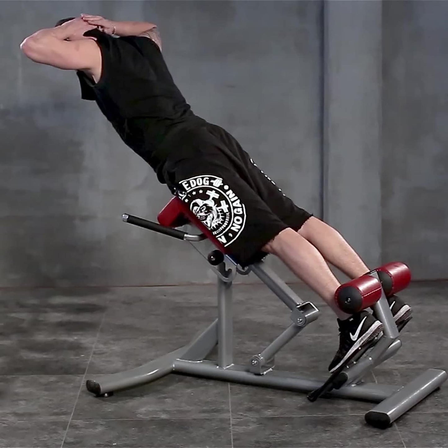 Roman Chair Back Extension Machine – Adjustable Hyperextension Bench