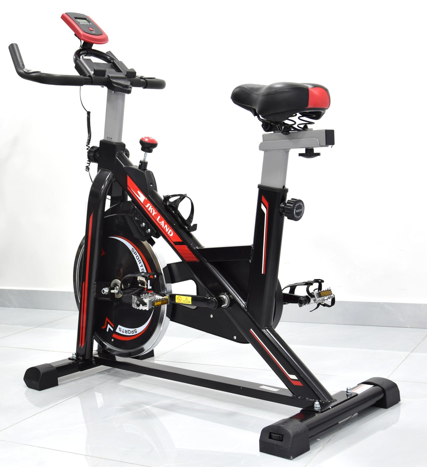 Cadio Exercise Spinning Bike (Red)