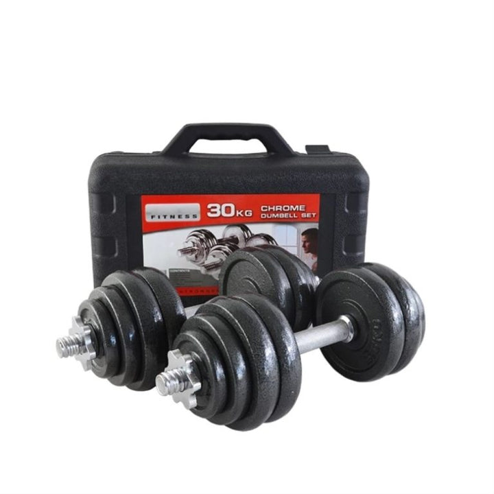 York Fitness 30kg Adjustable Dumbbell Set