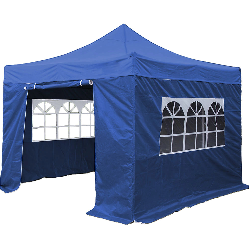 3m x 3m Pop-Up Gazebo Tent with Windows