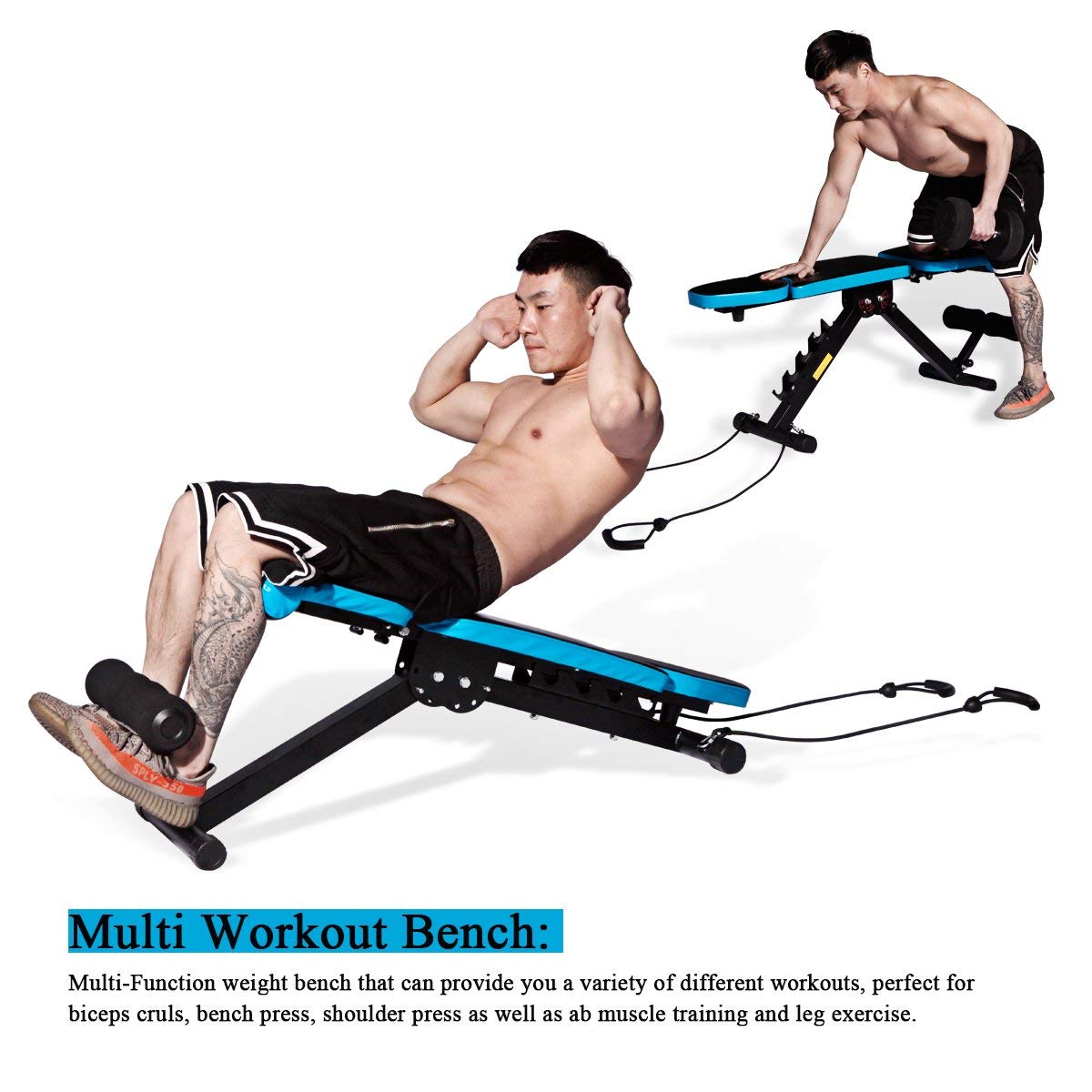 JX FITNESS Adjustable Weight Bench