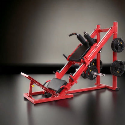 Leg Press Hack Squat Machine Combo Commercial Heavy Duty Leg Exercise