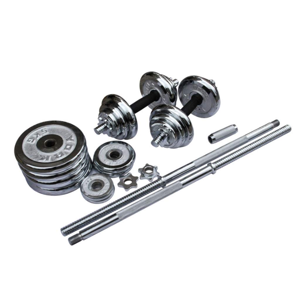 50kg Cast Iron Barbell and Dumbbell Set