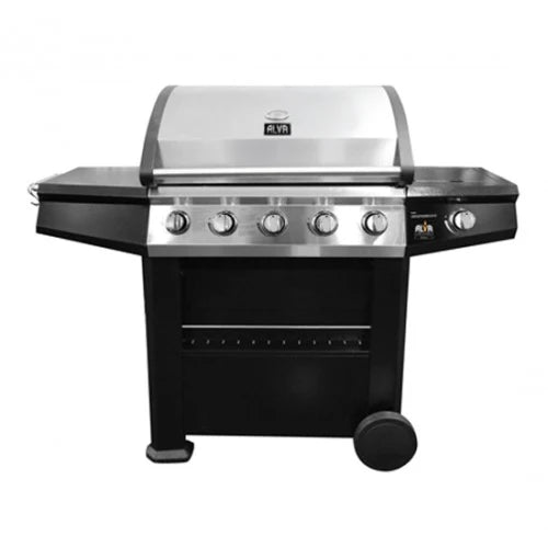 ALVA Finesse 5 Burner Gas BBQ with Side Burner