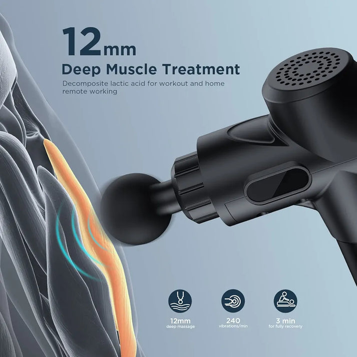 6 Head Massage Gun